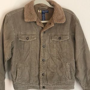 Cropped Corduroy Jacket